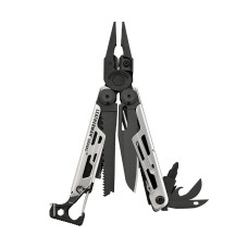 Мультиінструмент Leatherman SIGNAL BLACK & SILVER, синтетичний чохол, картонна коробка