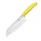 Ніж кухонний Victorinox SwissClassic Santoku 17 см в блістері жовтий (Vx68526.17L8B)