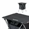 Стіл розкладний з коробкою для зберігання Naturehike NH19JJ084, 1680D Oxford / алюміній, чорний