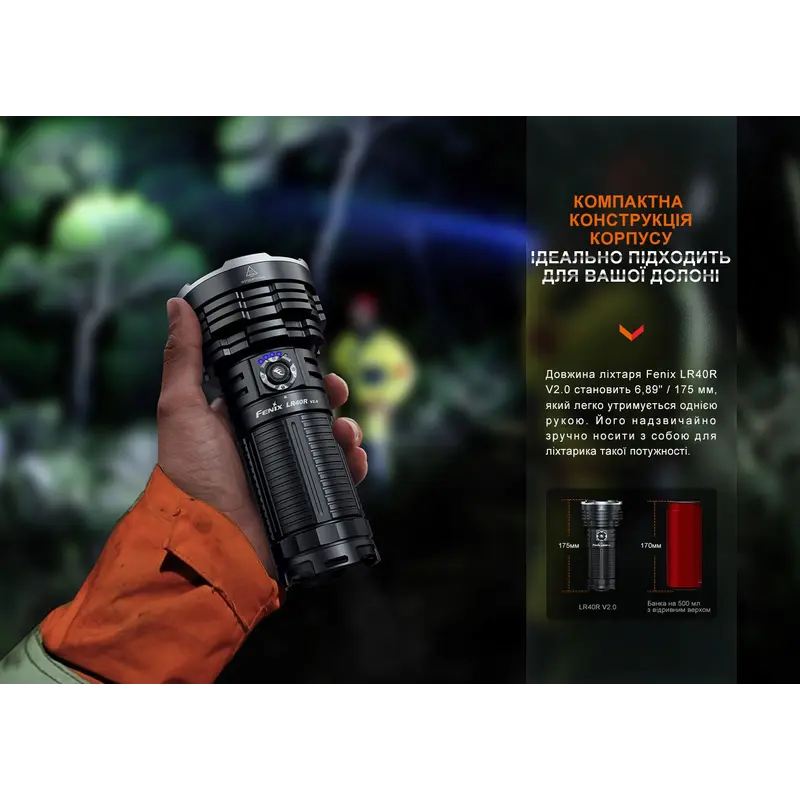 Ліхтар ручний Fenix LR40R V2.0 Ліхтар ручний Fenix LR40R V2.0