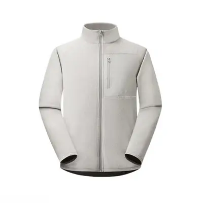 Куртка флісова Naturehike CYY2341AD010, розмір L, світло-сіра