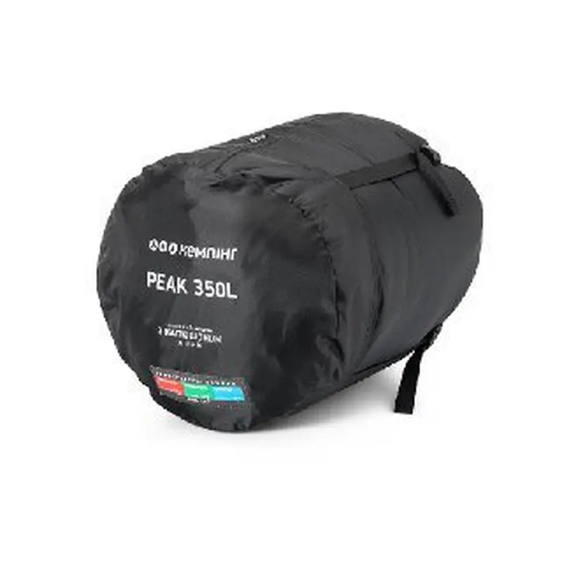 Спальний мішок Кемпінг Peak 350L з капюшоном Спальний мішок Кемпінг Peak 350L з капюшоном