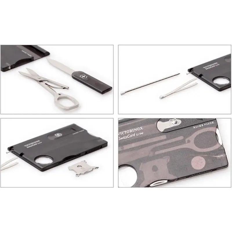 0.7333.T3 Набір Victorinox Swiss Card Lite чорний 0.7333.T3 Набір Victorinox Swiss Card Lite чорний