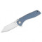 Нож CJRB Kicker SW, D2, G10 ц:blue