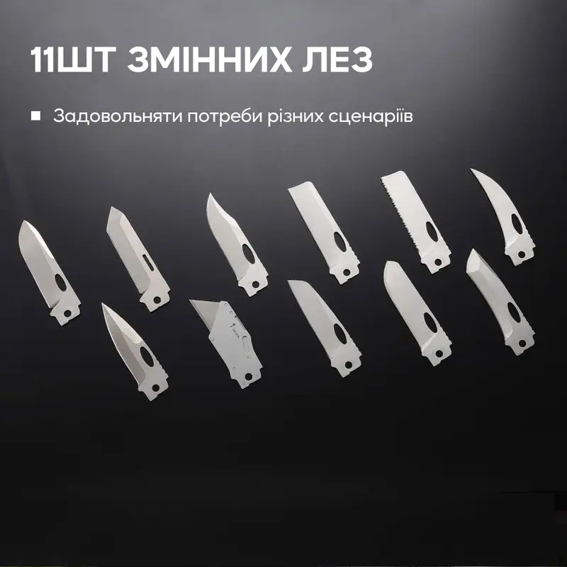 Набір змінних клинків Roxon (BA03; BA08; BA09) 3in1 Набір змінних клинків Roxon (BA03; BA08; BA09) 3in1