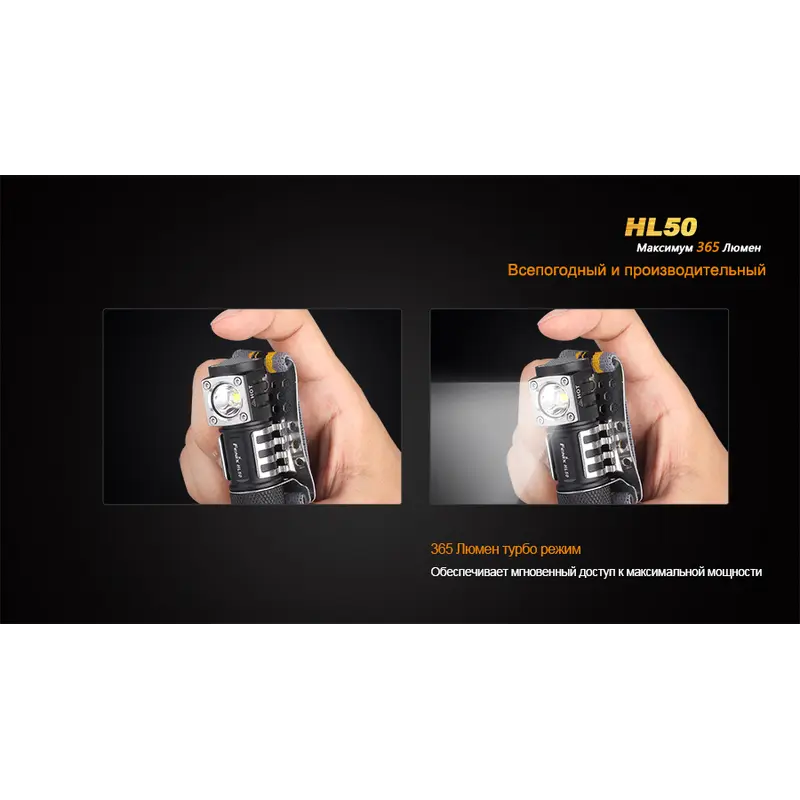 Ліхтар налобний Fenix HL50 XM-L2 T6 Ліхтар налобний Fenix HL50 XM-L2 T6