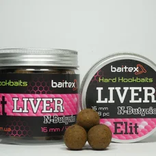 Бойли Baitex варені Elit Liver & N-Butyric 20 мм (24 шт)