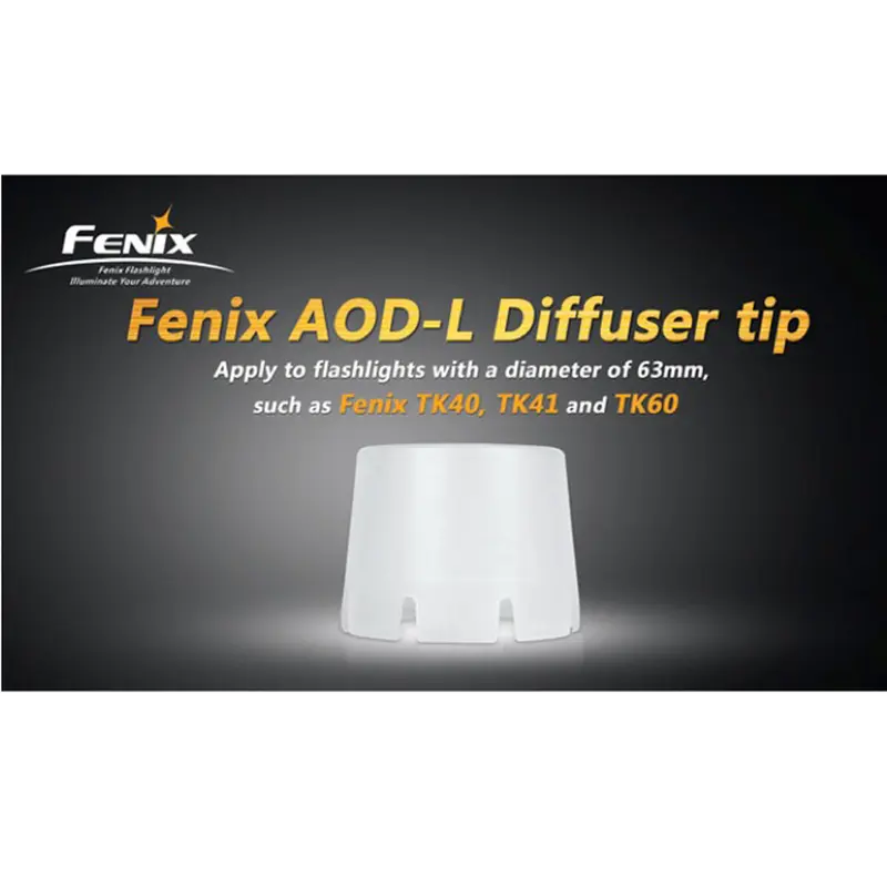 Дифузійний фільтр ТК41/ТК60 білий Fenix AOD-L Дифузійний фільтр ТК41/ТК60 білий Fenix AOD-L