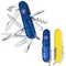 Ніж Victorinox Huntsman Ukraine 91мм/15функ/син.прозор-жовт.прозор