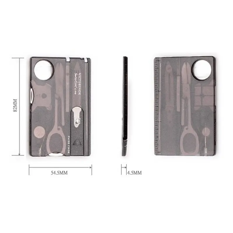 0.7333.T3 Набір Victorinox Swiss Card Lite чорний 0.7333.T3 Набір Victorinox Swiss Card Lite чорний