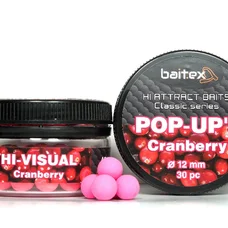 Бойли Baitex Pop-Ups Сranberry 15мм (20шт)