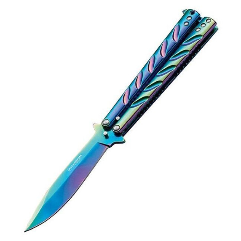 Ніж Boker Magnum Balisong Rainbow (06EX401)