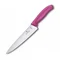 Ніж кухонний Victorinox SwissClassic Carving обробний 19 см рожевий (Vx68006.19L5B)