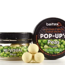 Бойли Baitex Pop-Ups Peas 15мм (20шт)