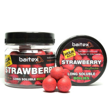 Бойли Baitex довгорозчинні Classic Strawberry 20 мм (20 шт)