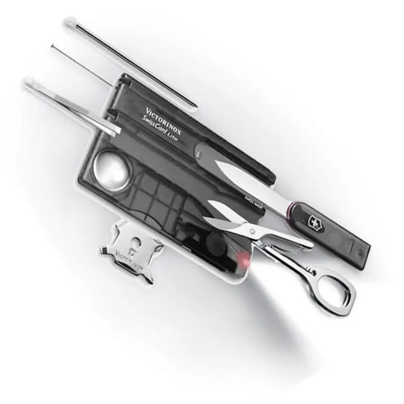 0.7333.T3 Набір Victorinox Swiss Card Lite чорний 0.7333.T3 Набір Victorinox Swiss Card Lite чорний
