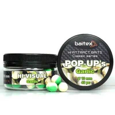 Бойли Baitex Pop-Ups Garlic 10 мм (45 шт)