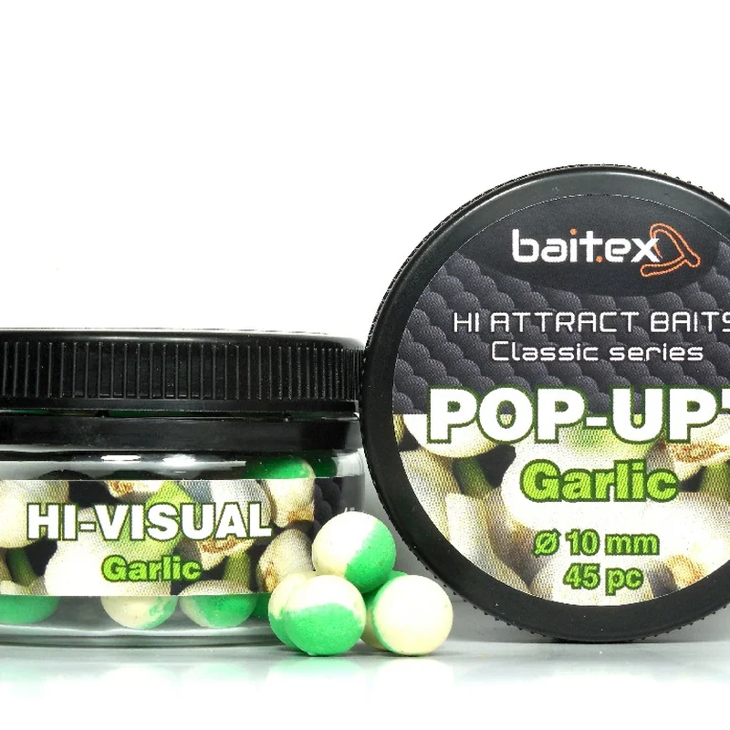 Бойли Baitex Pop-Ups Garlic 10 мм (45 шт)