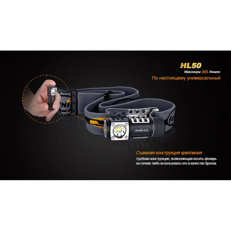 Ліхтар налобний Fenix HL50 XM-L2 T6 Ліхтар налобний Fenix HL50 XM-L2 T6