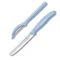 Набор кухонный Victorinox SwissClassic Paring Set 2шт с голуб. ручкой (нож, овощечистка Universal) (GB)