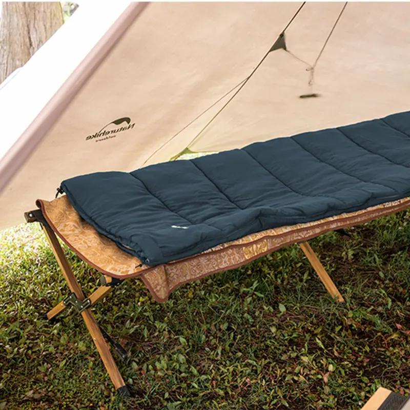 Спальний мішок Naturehike F150 NH22MSD05, лівий, темно-блакитний Спальний мішок Naturehike F150 NH22MSD05, лівий, темно-блакитний
