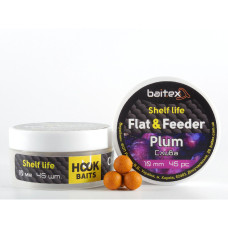 Бойли Baitex варені Flat & Feeder Plum 10 мм (45 шт)