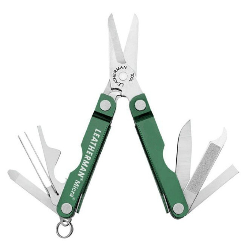 Мультитул Leatherman Micra-Green, бляшана коробка (64350082N)