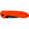 Нож CJRB Feldspar Black Blade, AR-RPM9 Steel, ц:orange