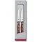 Набор кухонный Wood Steak Set 2 ножа 12см волн. с дерев. ручкой (GB)
