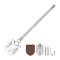 Лопата Naturehike Multifunctional outdoor shovel NH20GJ002, сріблястий