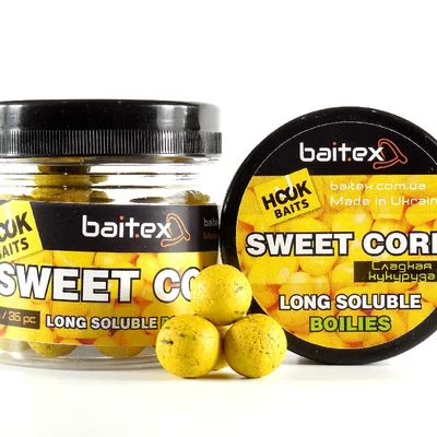 Бойли Baitex довгорозчинні Classic Sweet Corn 20 мм (20 шт)