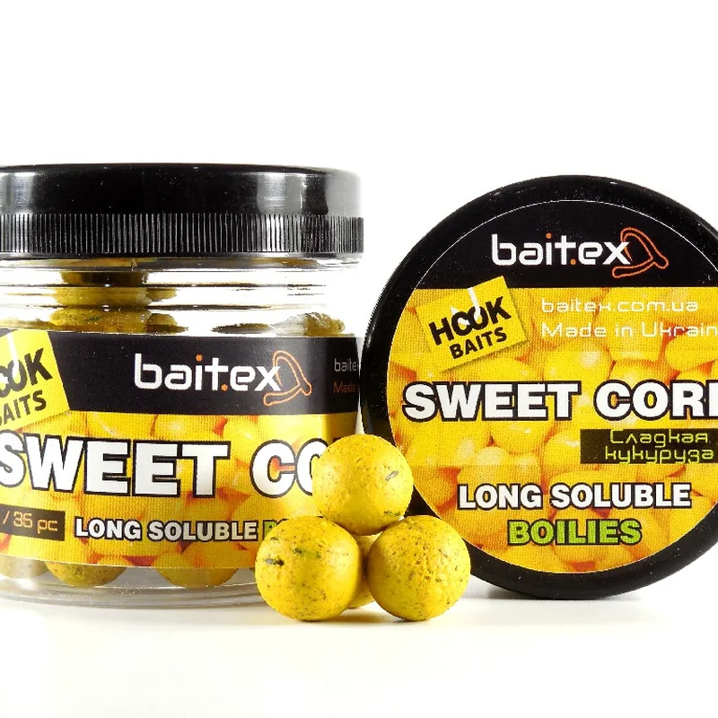 Бойли Baitex довгорозчинні Classic Sweet Corn 20 мм (20 шт)