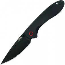 Нож CJRB Feldspar Black Blade, AR-RPM9 Steel, ц:black