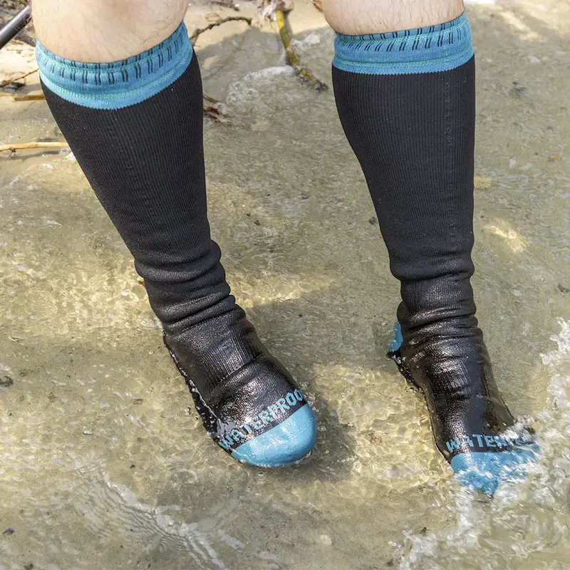 Шкарпетки водонепроникні Dexshell Wading Green, p-p L, чорні Шкарпетки водонепроникні Dexshell Wading Green, p-p L, чорні