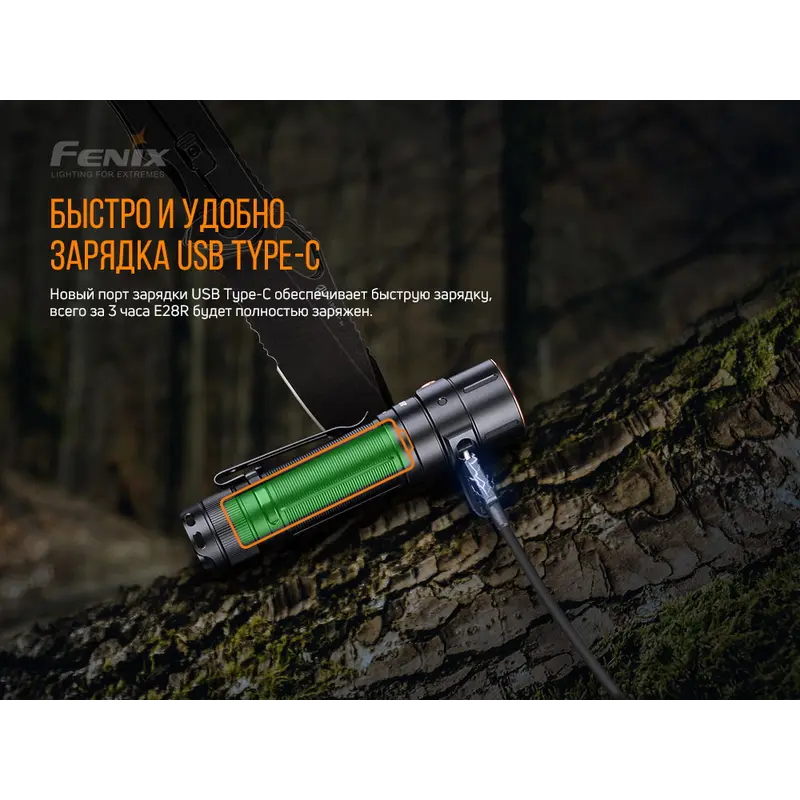 Ліхтар ручний Fenix E28R Ліхтар ручний Fenix E28R