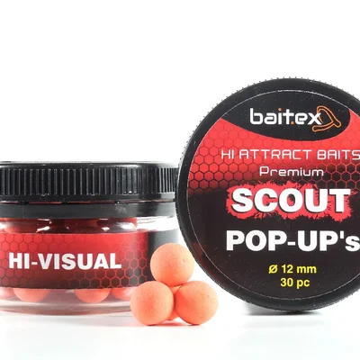 Бойли Baitex Pop-Ups Premium Scout 12мм (30шт)
