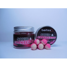 Бойли Baitex Pop-Ups Squid & Cranberry 12мм (30шт)