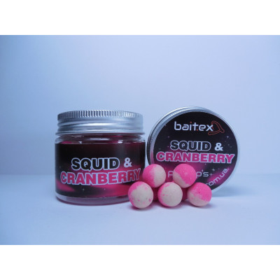 Бойли Baitex Pop-Ups Squid & Cranberry 12мм (30шт)