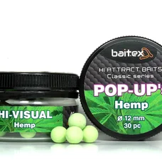 Бойли Baitex Pop-Ups Hemp 15мм (20шт)