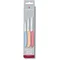 Набор кухонный Victorinox SwissClassic Paring Set 3 ножа с голуб/св.оранж/св.крас. ручкой (8,10,11см) (GB)
