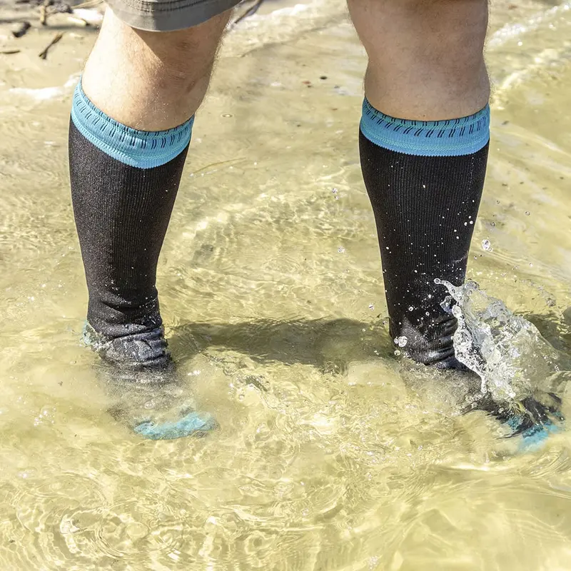 Шкарпетки водонепроникні Dexshell Wading Green, p-p L, чорні Шкарпетки водонепроникні Dexshell Wading Green, p-p L, чорні
