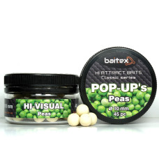 Бойли Baitex Pop-Ups Peas 10 мм (45 шт)