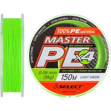 Шнур Select Master PE 150m (салат.) 0.06мм 9кг