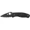 Ніж Spyderco Persistence Lightweight FRN Black Blade, серрейтор black (C136SBBK)