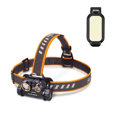 Ліхтар налобний Fenix HM65R + Ліхтар універсальний Fenix E-LITE