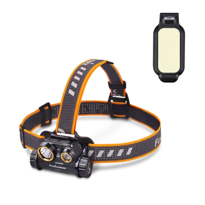 Ліхтар налобний Fenix HM65R + Ліхтар універсальний Fenix E-LITE Ліхтар налобний Fenix HM65R + Ліхтар універсальний Fenix E-LITE
