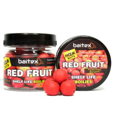 Бойли Baitex варені Classic Fluo Red Fruit 14 мм (50 шт)