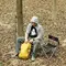 Стілець складний Naturehike NH16J001-J, 600D Oxford / сталь, чорний