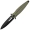 Ніж Acta Non Verba Z400 (stonewash, liner lock, plain, sleipner), DCL/оливковий