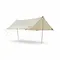 Тент для кемпінгу Naturehike Girder NH20TM006, 150D, 400*292 см, золотий (з двома стійками)